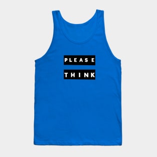 Common sense Tank Top